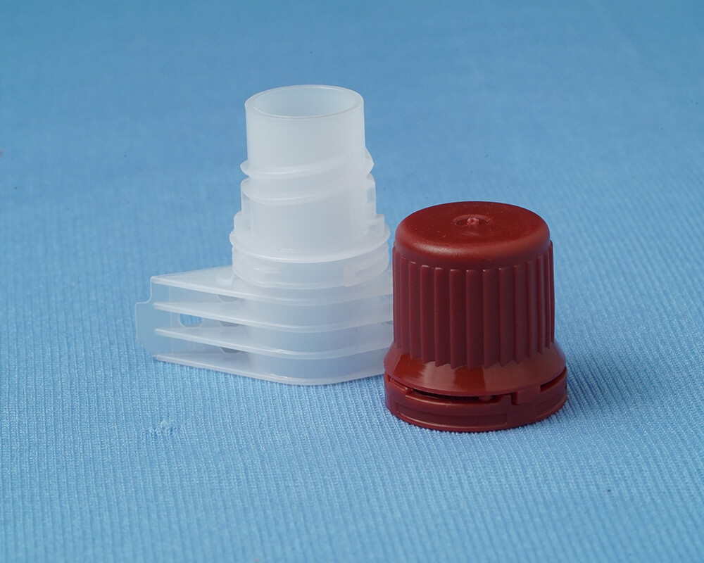10mm Colorful Plastic Spout And Cap For Sugar Bag